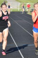Spartans lead in girls track