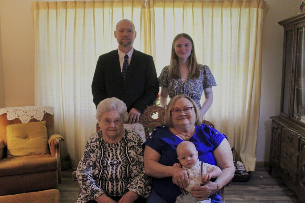 Five generations strong: Local family shows love in one photo