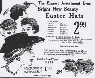 Vincennes Hills store ad from the March 20, 1958 Vincennes Sun-Commercial