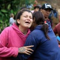 At least 10 dead in Colombia landslide