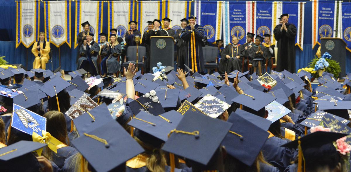 Johnson tells graduates Secret is out about VU News