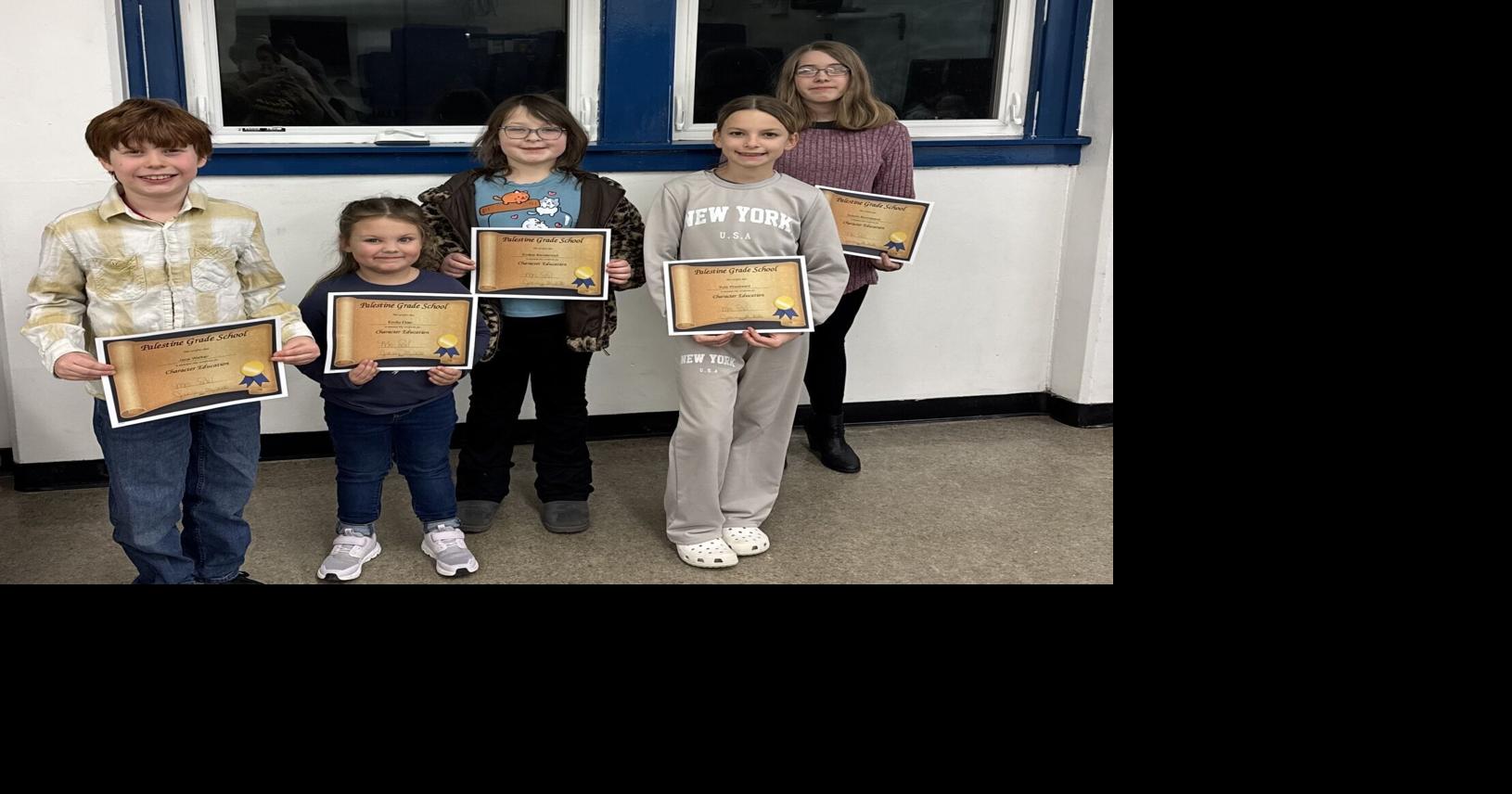 Palestine character students highlighted