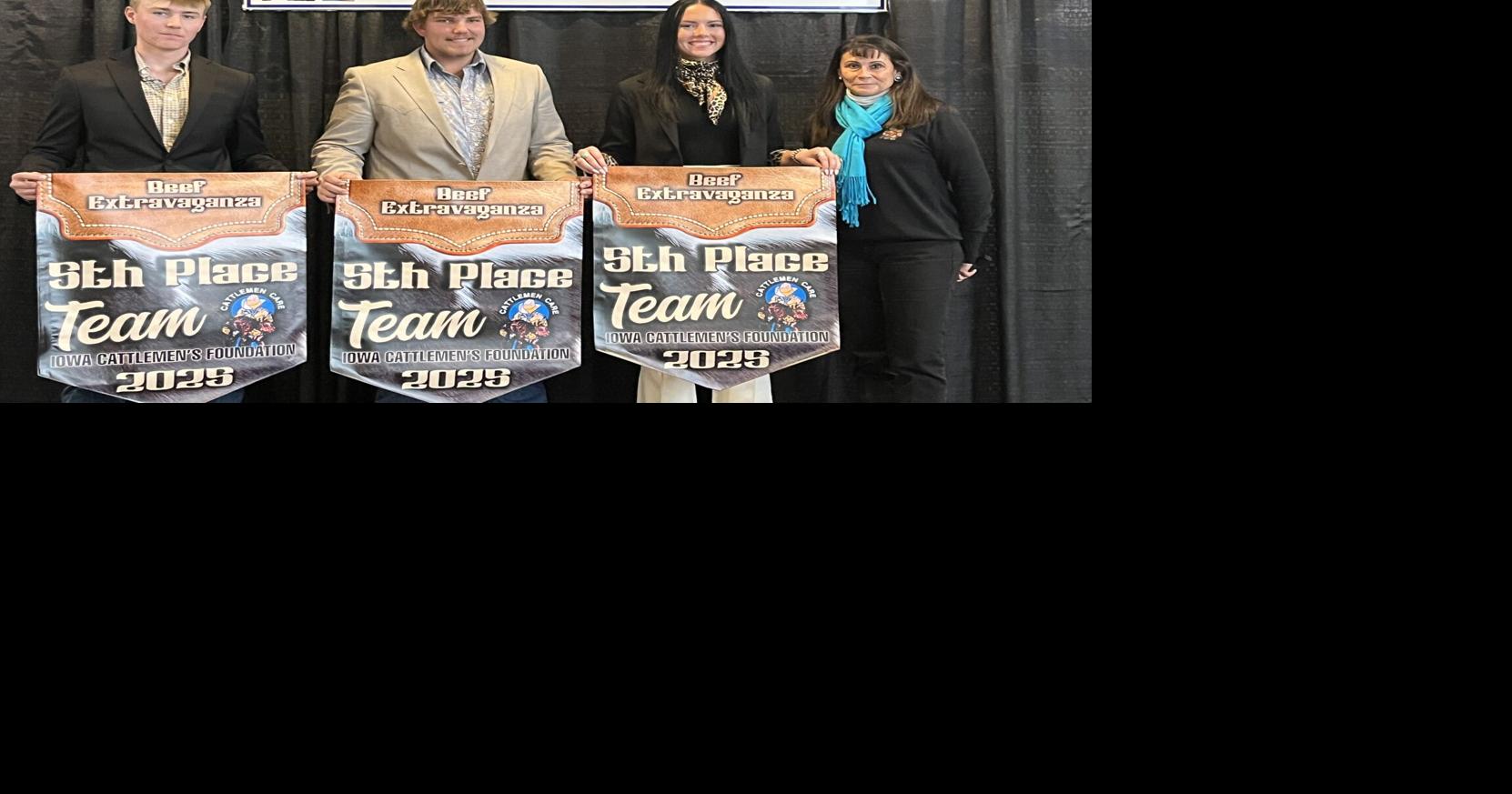 Atlantic FFA members participate in the Iowa Cattlemen’s Foundation Beef Extravaganza