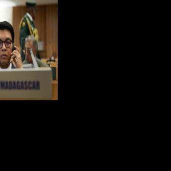 Celebrations in Madagascar streets ahead of embattled president's address