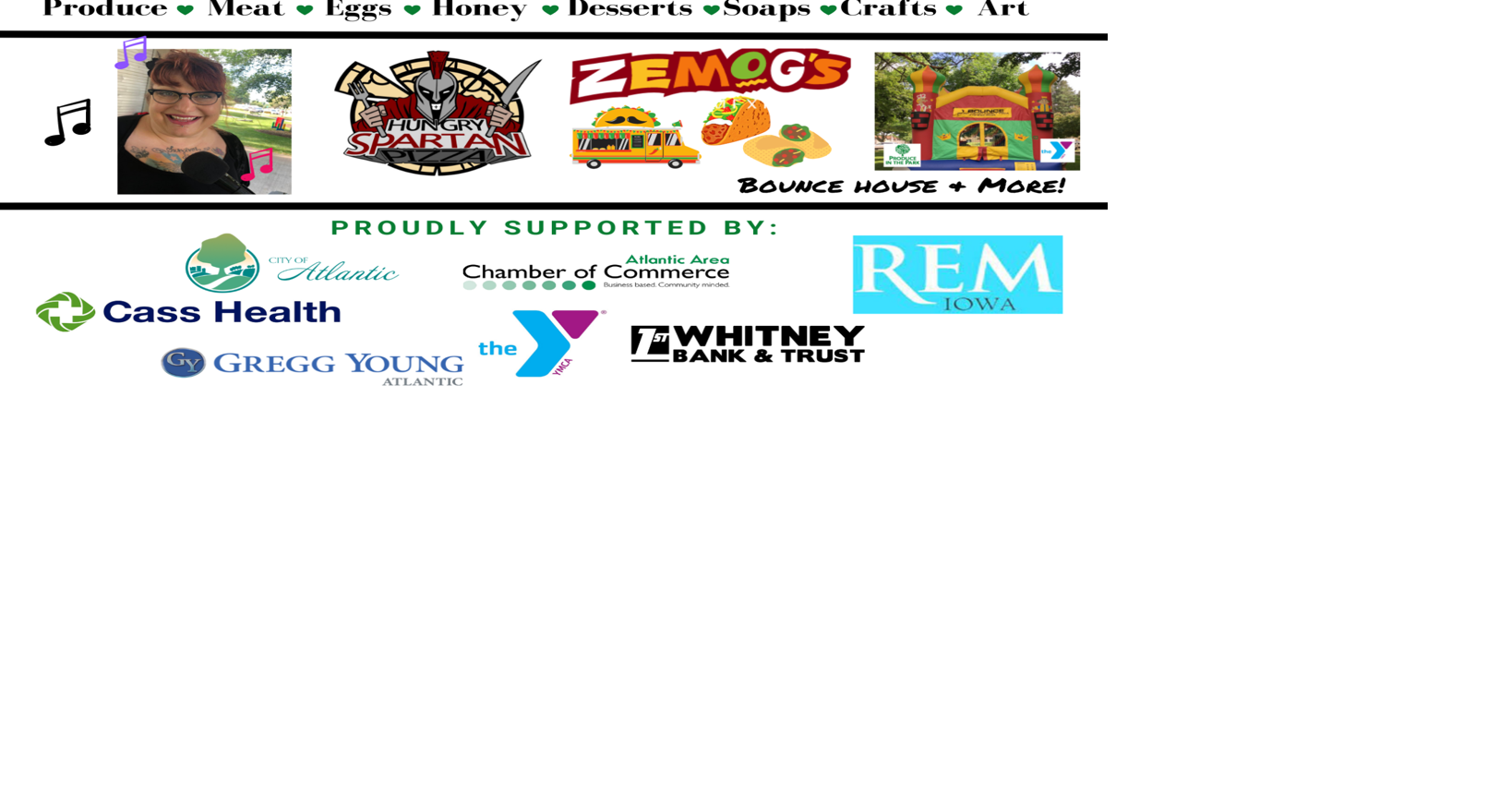 Produce in the Park set for July 6 Atlantic