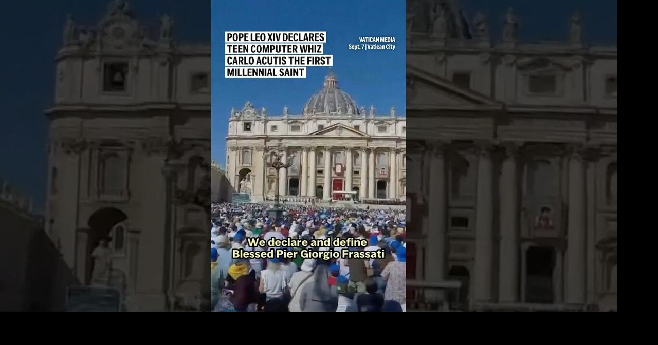 Pope Leo XIV declares teen computer whiz Carlo Acutis the first ...