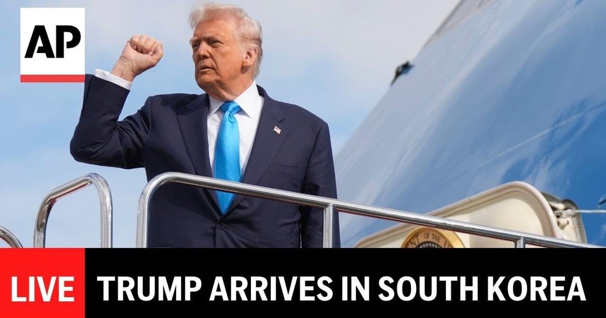 LIVE: Trump arrives in South Korea swiowanewssource com LIVE: Trump arrives in South Korea swiowanewssource com