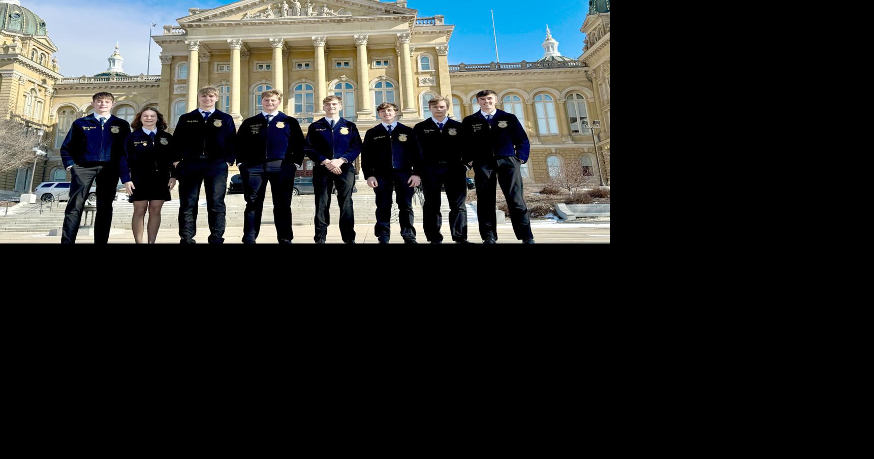 Audubon FFA participates in Annual Legislative symposium