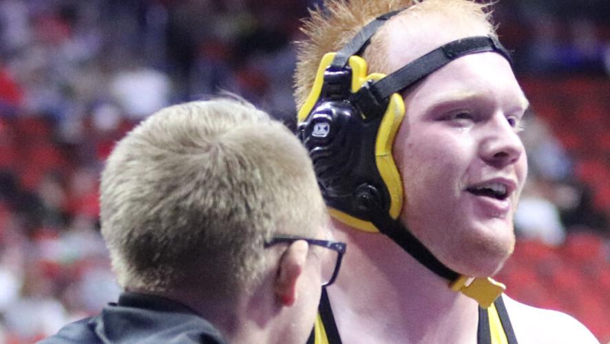 IOWA CLASS 1A STATE WRESTLING MEET: Semifinal heartbreak for Slaybaugh ...