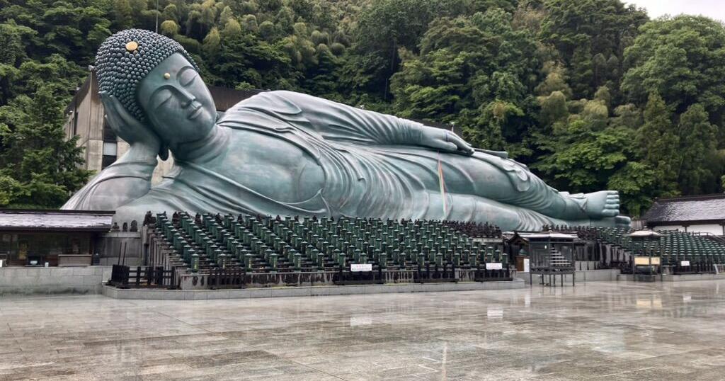 Beyond Audubon -Giant Buddhas in the Rain