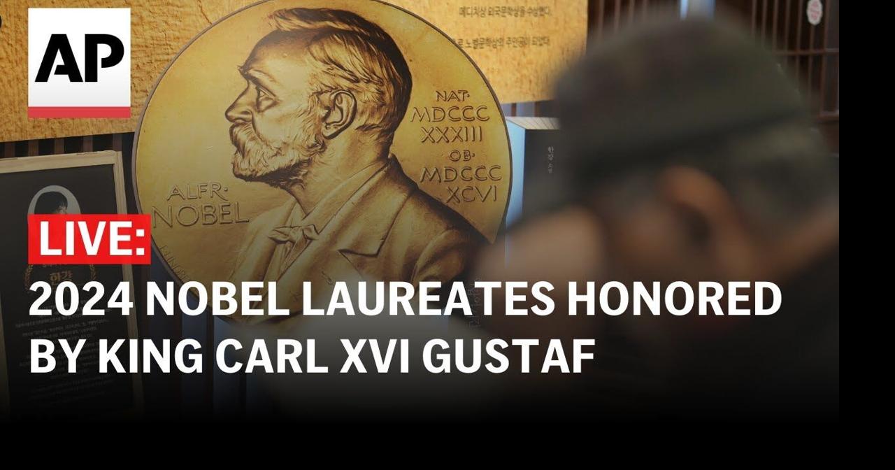 2024 Nobel Prize LIVE Science and Literature laureates honored by Sweden’s King Carl XVI Gustaf