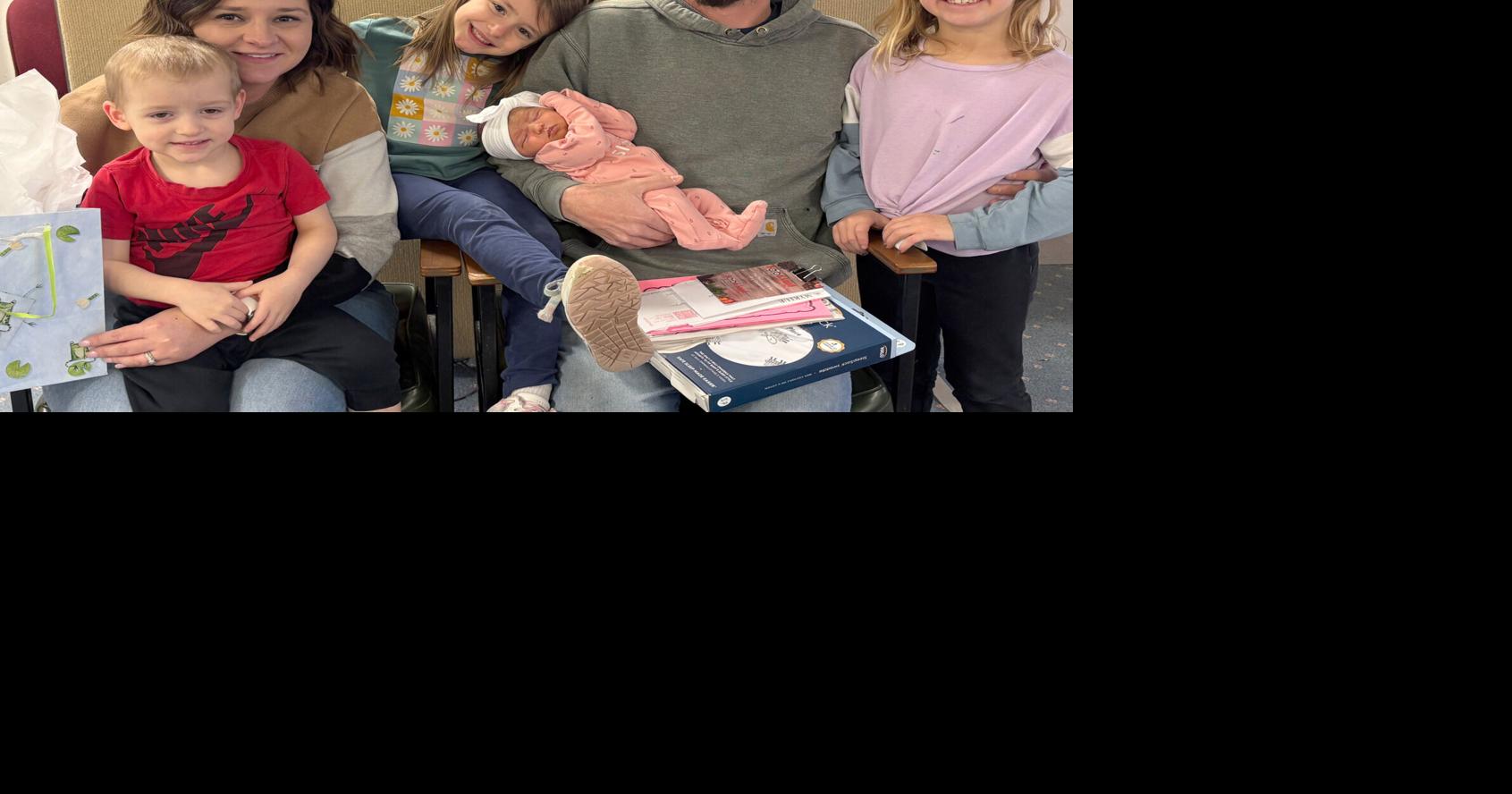 First baby reported to Audubon County Newspapers has arrived