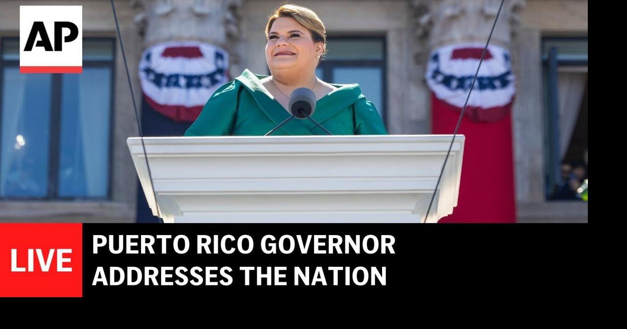 LIVE: Puerto Rico Gov. Jenniffer González Colón delivers first address ...