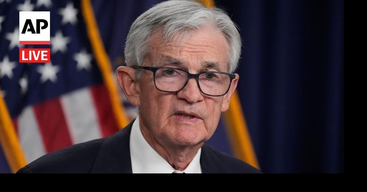 Jerome Powell LIVE: Fed chair speaks after what may be his last ...