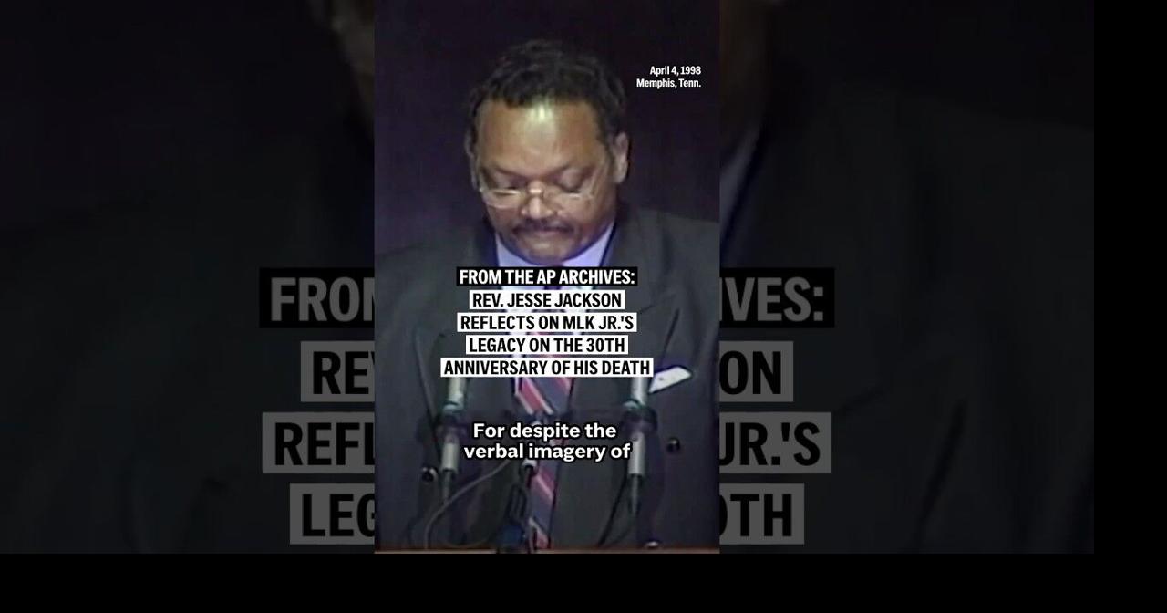 Rev. Jesse Jackson reflects on MLK Jr.'s legacy on the 30th anniversary ...