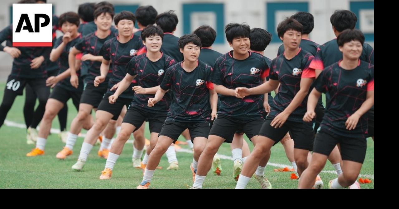 North Korean women's soccer team trains in South Korea ahead of ...