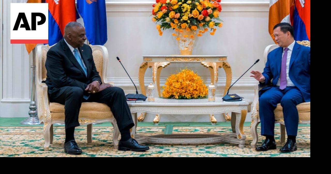 US Defense Secretary meets with Cambodian leader to push defense ties ...