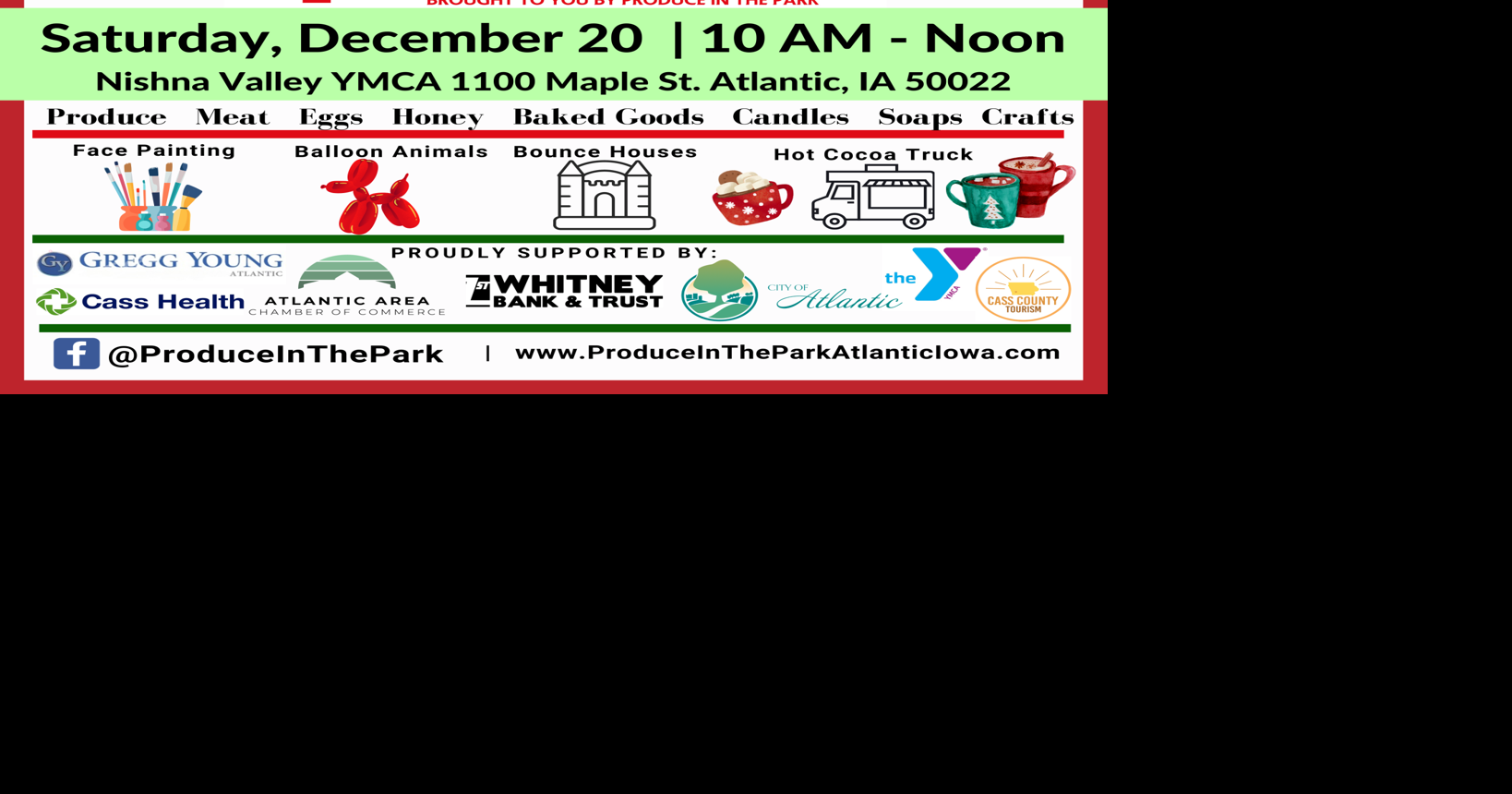 Christmas Market set for Dec. 20