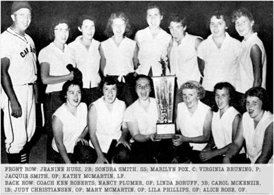 1958 softball team, coach part of Riverside’s Hall of Fame group