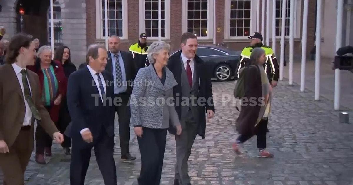 Arrival of new Irish President Catherine Connolly at Dublin Castle Arrival of new Irish President Catherine Connolly at Dublin Castle