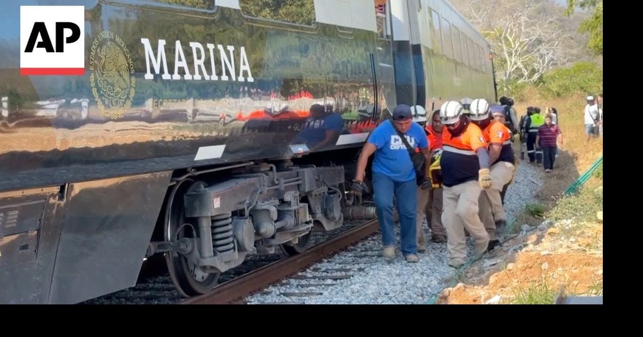 Interoceanic Train derails in southern Mexico, killing at least 13 ...