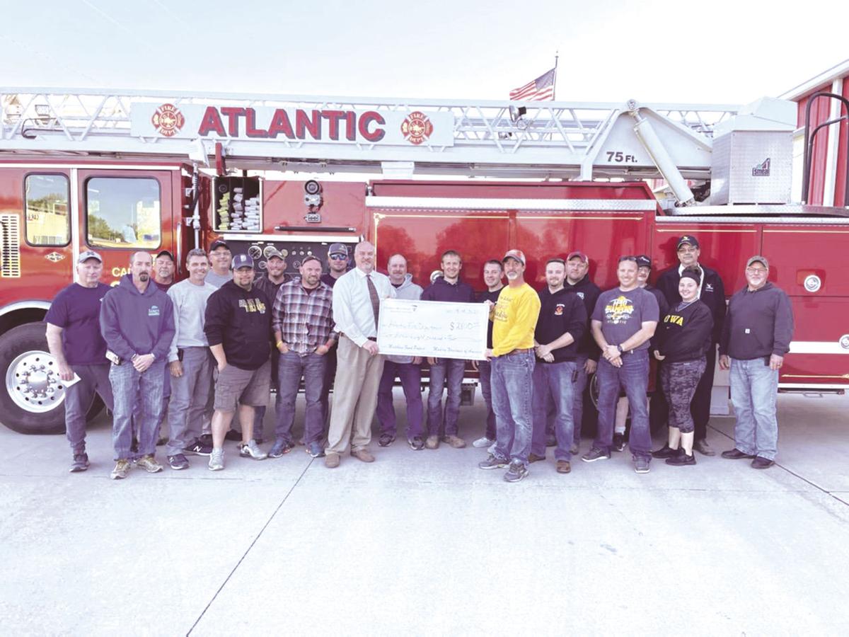 Atlantic Fire Department Receives Donation