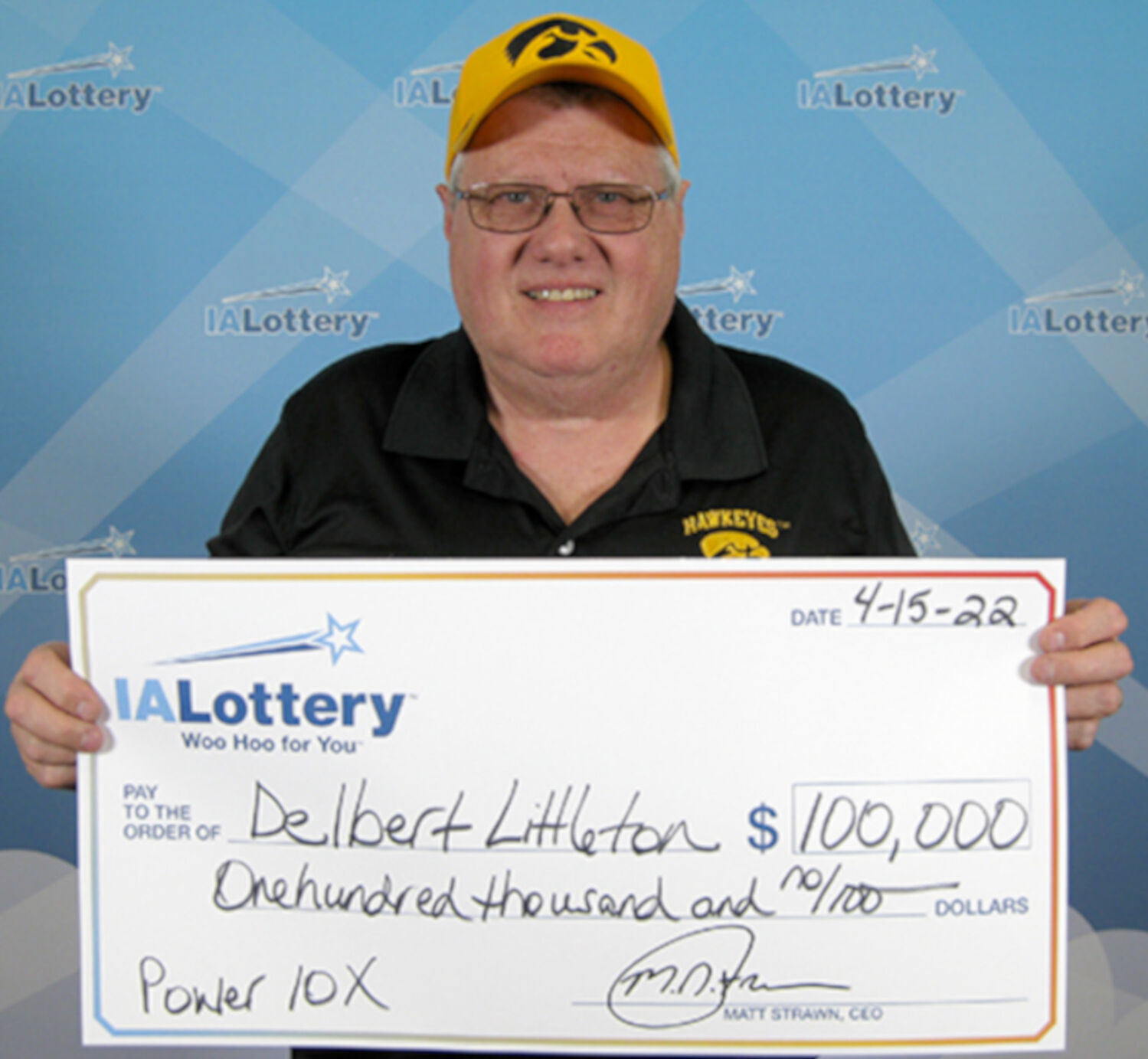 Atlantic Man Wins Second Lottery Prize | Atlantic | Swiowanewssource.com