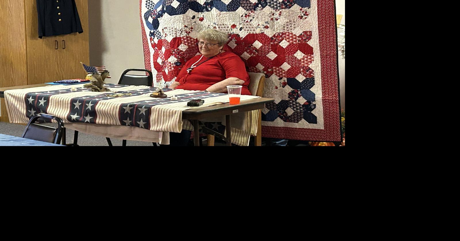 Snyder honored with “Quilt of Valor” Atlantic