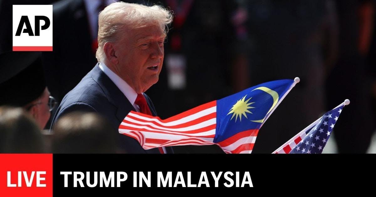 LIVE: Trump holds bilateral meeting with President Anwar Ibrahim in LIVE: Trump holds bilateral meeting with President Anwar Ibrahim in