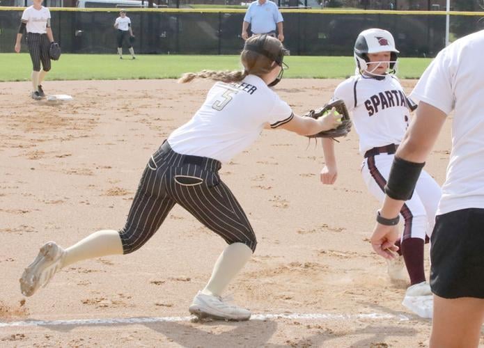 IOWA CLASS 1A REGIONAL SOFTBALL ExiraEHK uses defense to push by