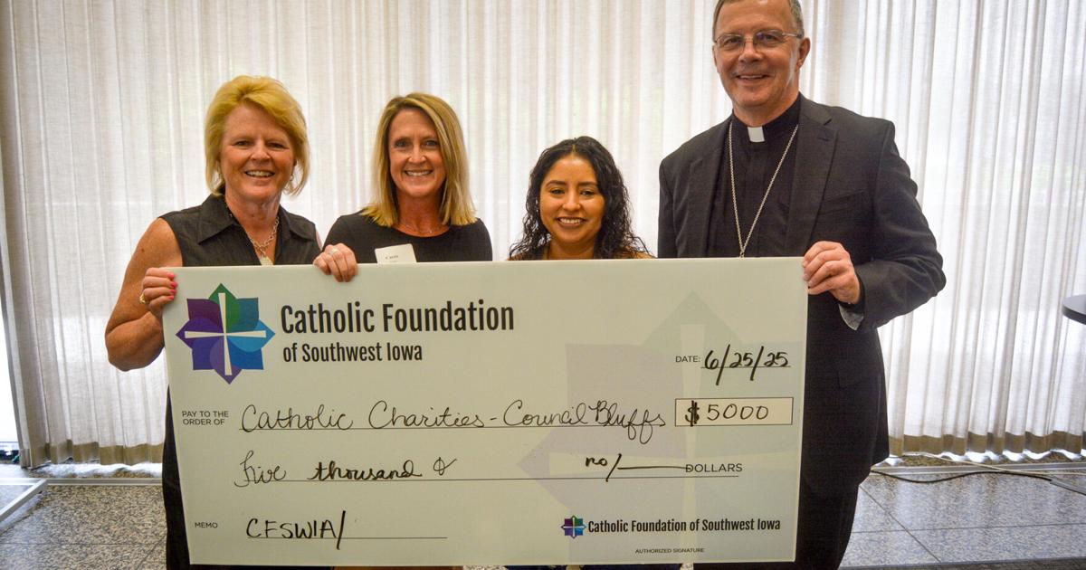 Catholic Charities, Diocese of Des Moines, receives grant from Catholic Foundation of Southwest Iowa