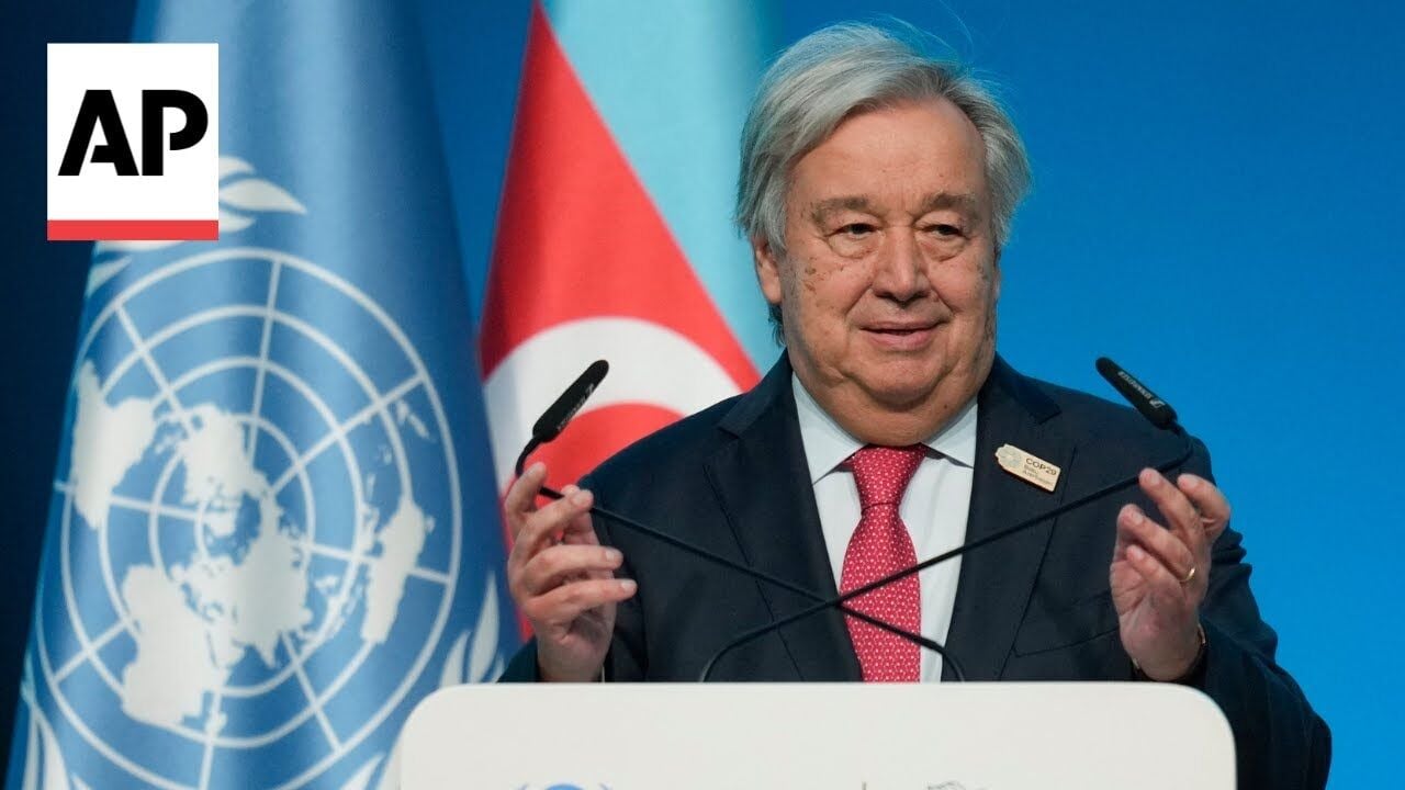 'World Must Pay Up, Or Humanity Will Pay The Price,' Guterres Warns ...