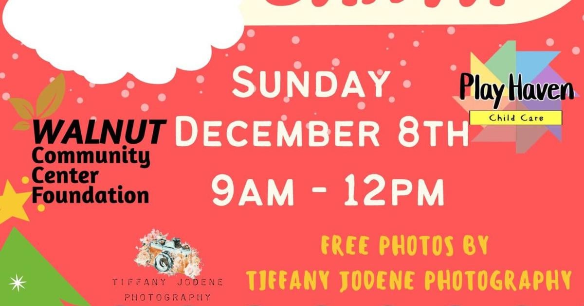 Santa’s Breakfast Event in Walnut on December 8 Santa’s Breakfast Event in Walnut on December 8