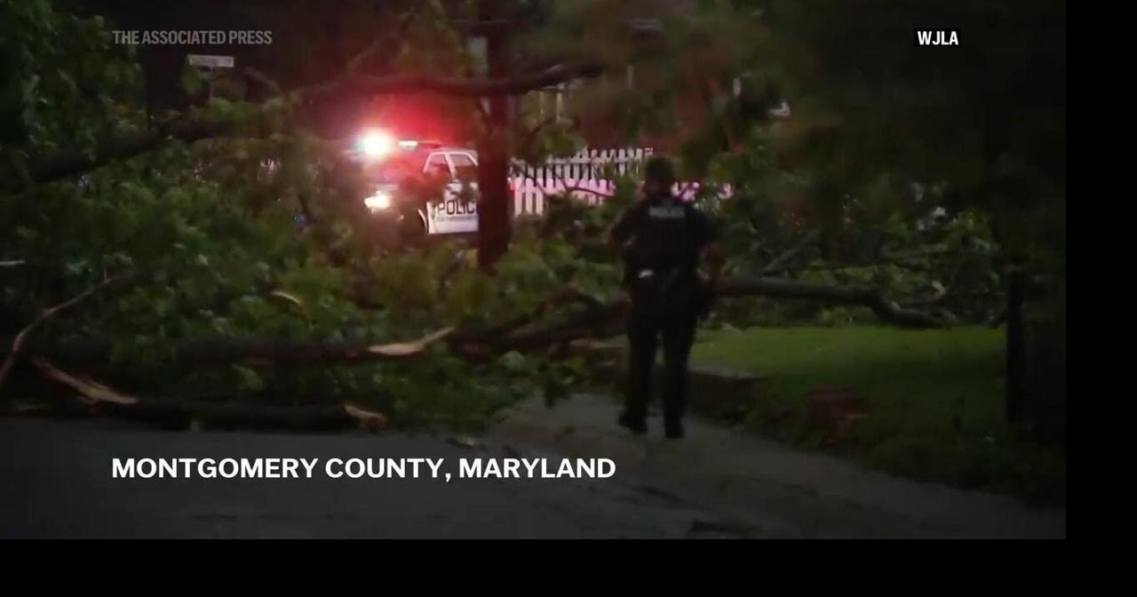 Damage and injuries reported after tornado hits Maryland ...