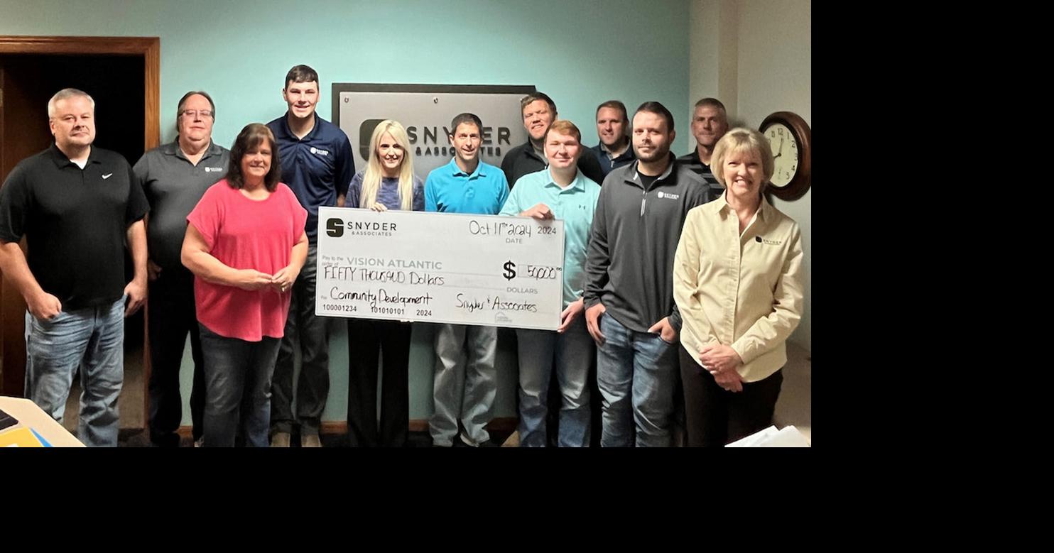 Snyder & Associates donates 50,000 to Vision Atlantic Atlantic