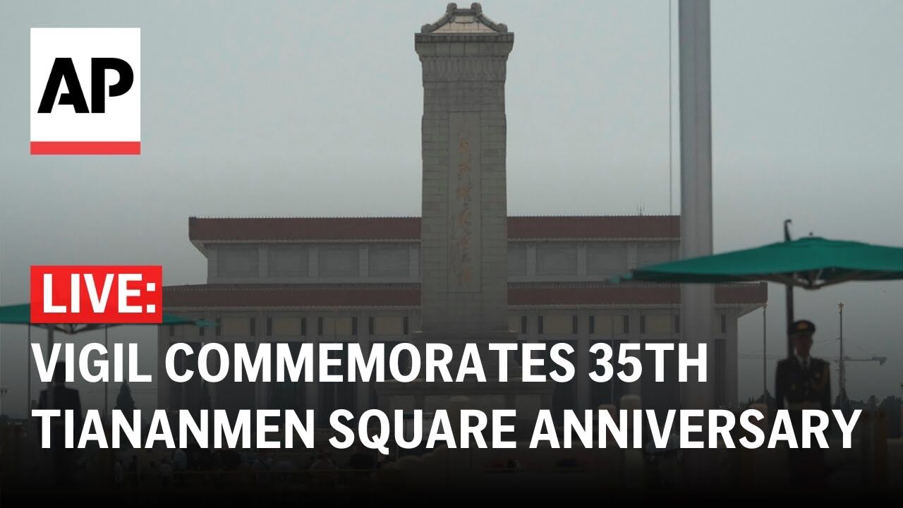 LIVE: Taipei Vigil Marks 35th Anniversary Of Tiananmen Square Pro ...