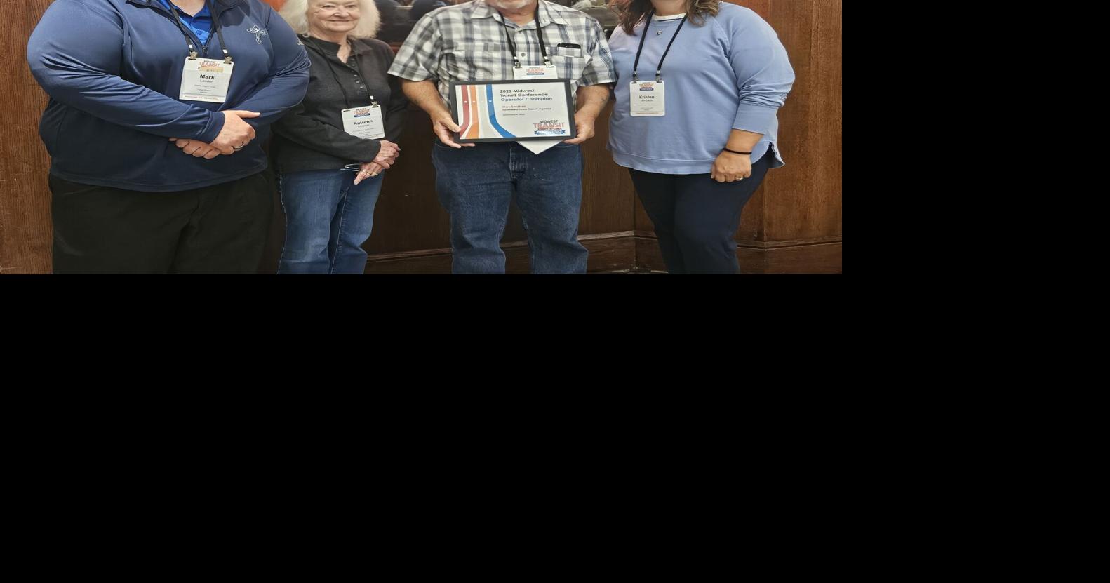 SWITA Driver Smelser honored at Midwest Transit Conference | Lifestyle ...