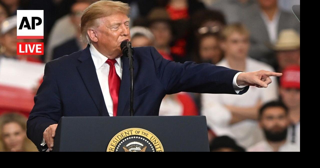 LIVE: Trump holds rally in South Carolina ahead of midterm elections ...