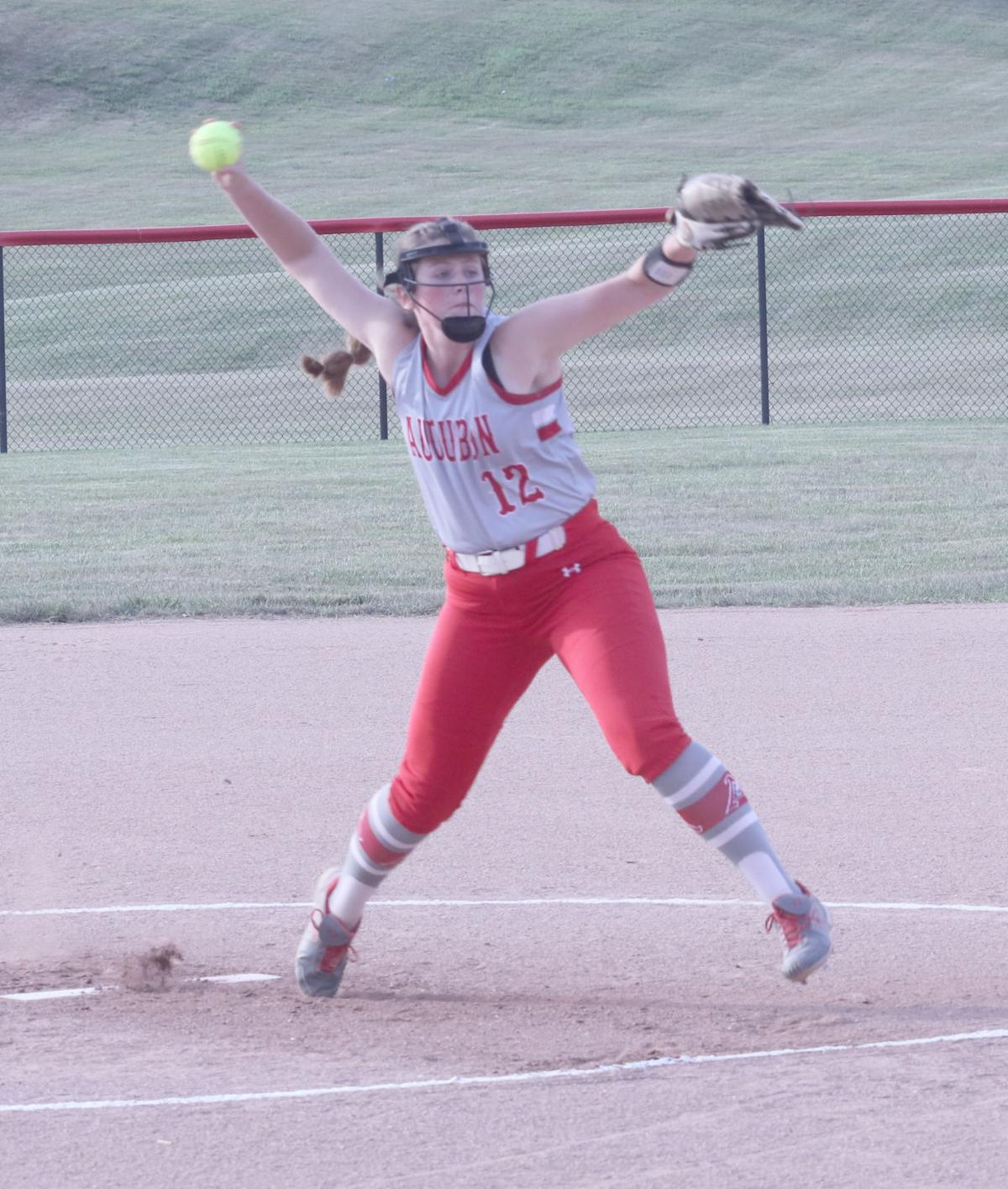 Iowa Class 1A regional softball Audubon vs. Boyer Valley Tuesday