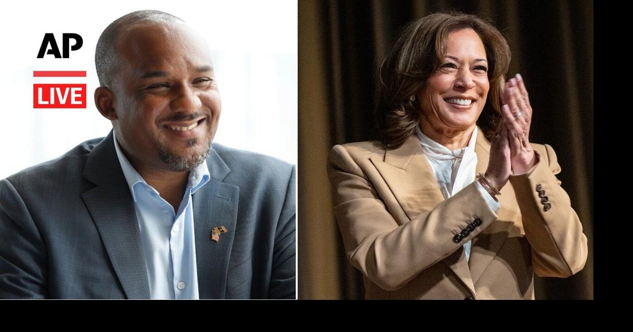 LIVE: Kamala Harris campaigns with Scott Colom at a midterm rally in ...