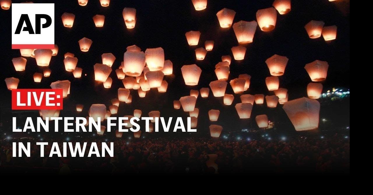 LIVE: Watch Taiwan’s lantern festival in Pingxi | | swiowanewssource.com