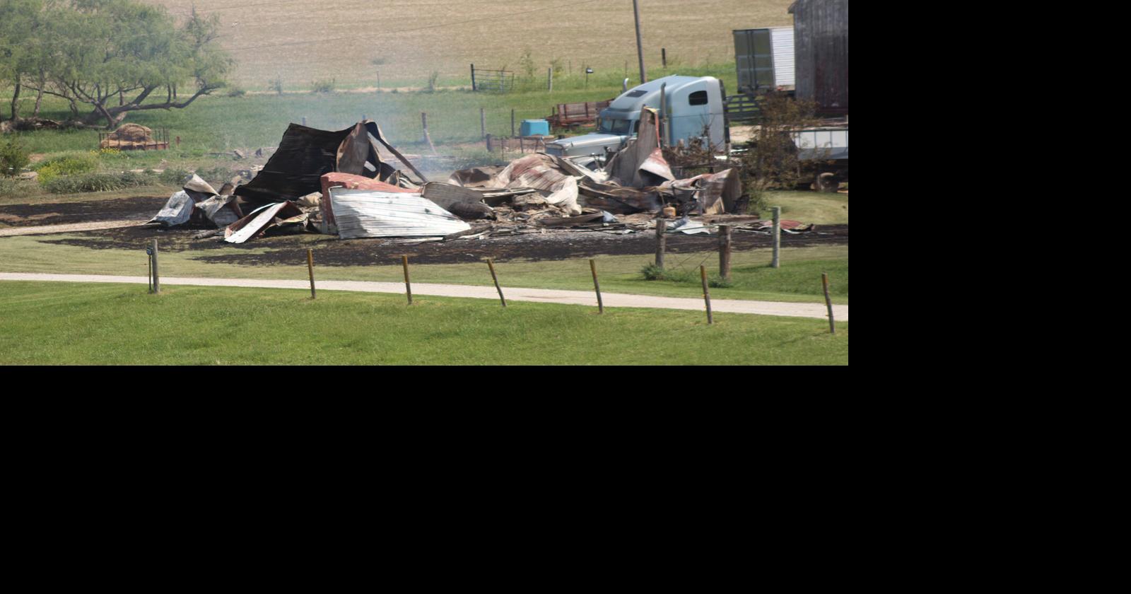 Firefighters respond to barn fire