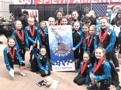 Salute Gymnastics Competes At Chow S Winter Classic Atlantic Swiowanewssource Com
