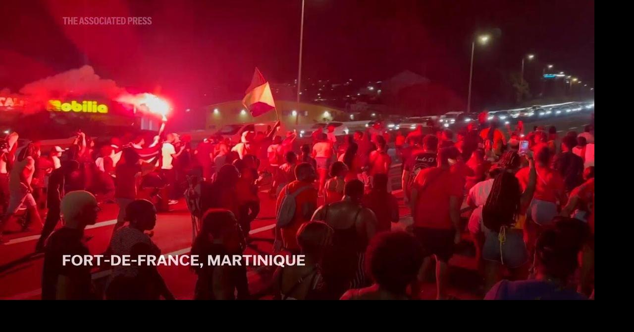 Thousands defy bans on protests in Martinique