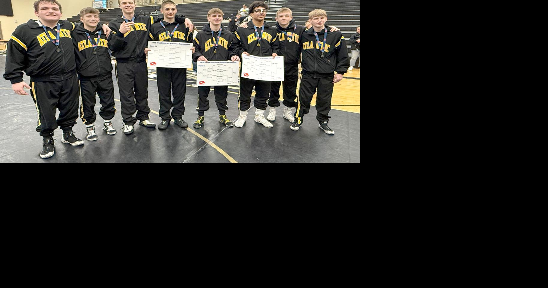 IOWA CLASS 1A SQM WRESLTING: Atlantic advances wrestlers to state meet