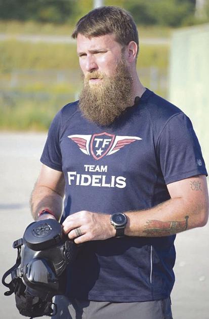 Masked man takes on personal challenge to run across state, raise awareness on veterans issue