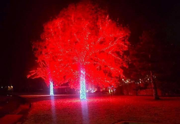 Christmas lights around town Community News