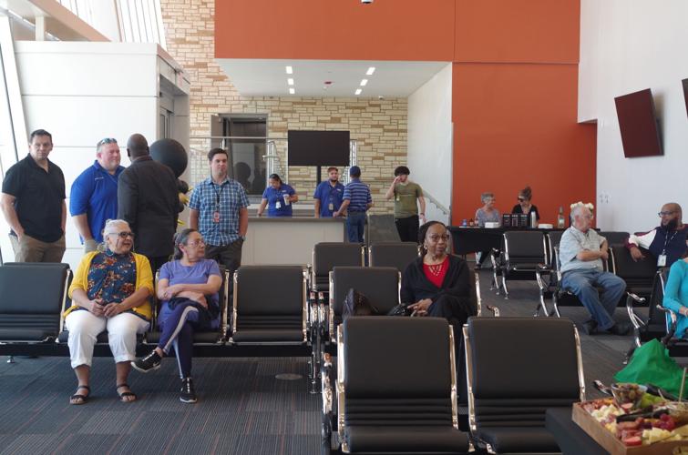 Lawton airport's new passenger holding area unveiled Friday News