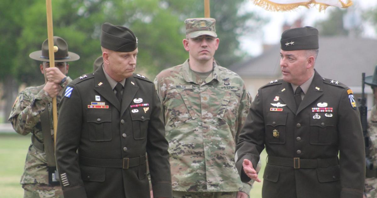General Rafferty Rafferty promoted to major general at Fort Sill ceremony | News ...