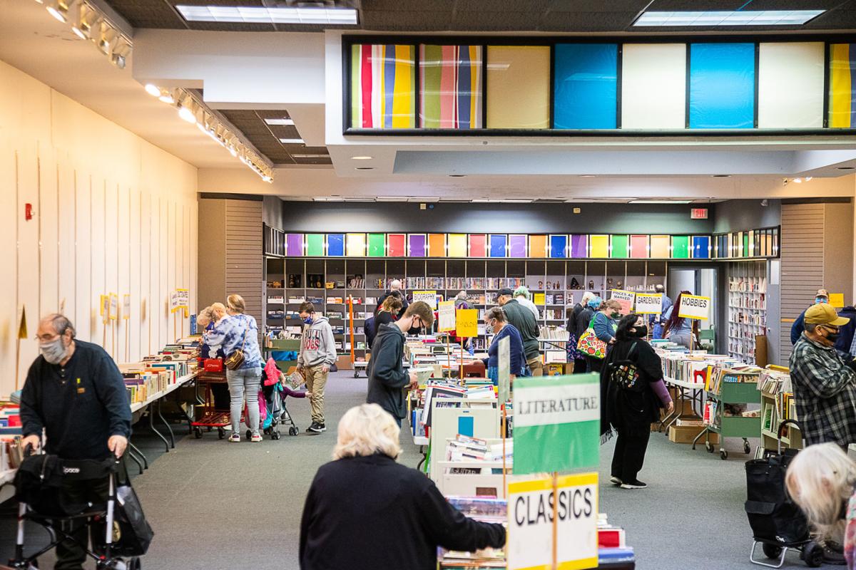 Lawton Public Library book sale